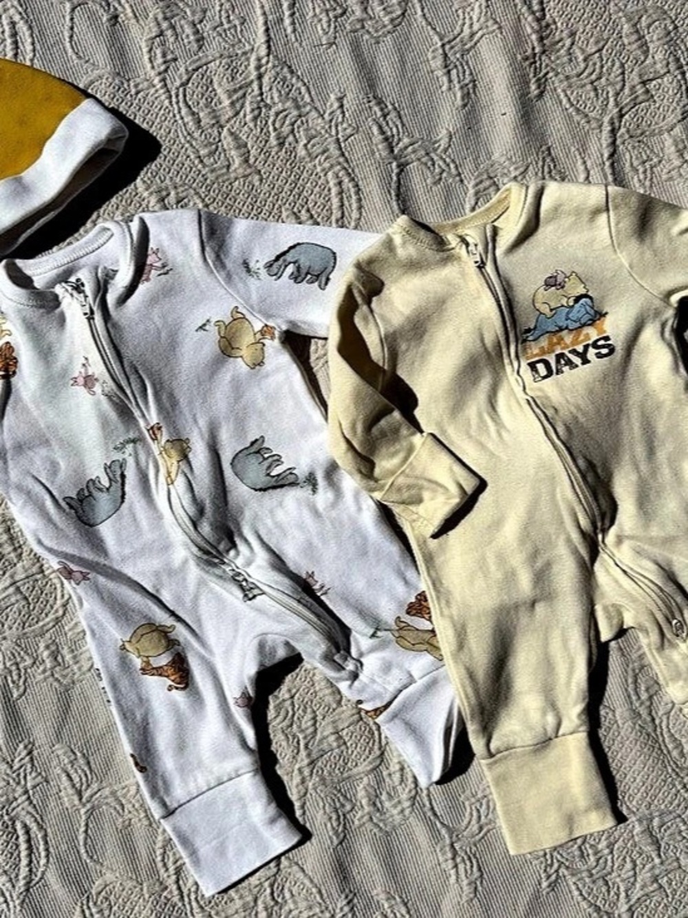 Disney Pooh Baby Footies Set Baby 0-3M
